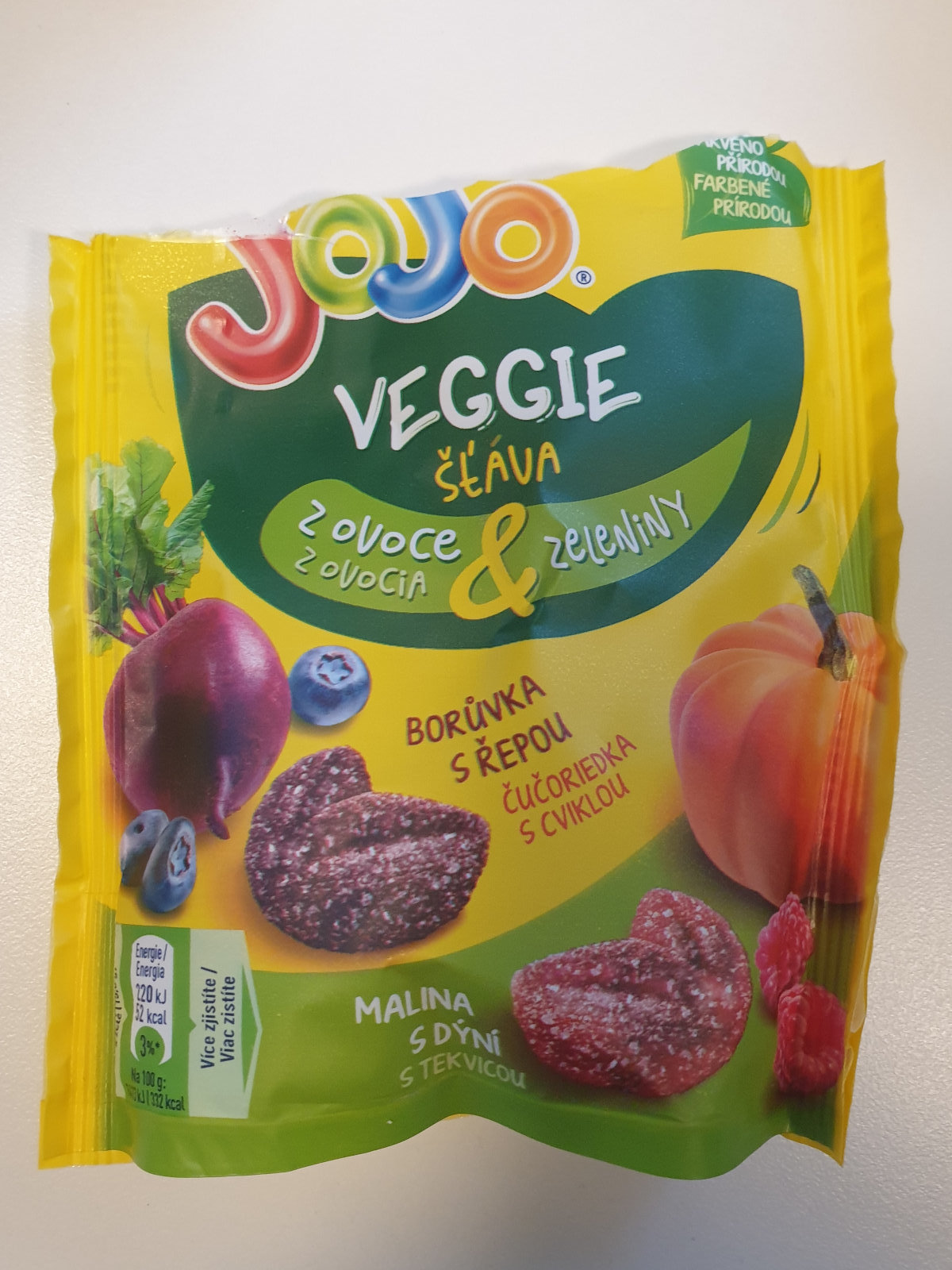 photo of a bag of veggie gummies